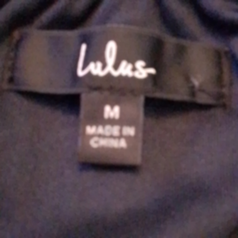 NWT Lulus Dear To My Heart Navy Blue Swiss Dot Tiered Ruffled Mini Dress - M - Picture 13 of 16